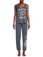 Ford Mustang Tank Top and Joggers Set, 2-Piece