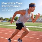 8 Pack Men's Sports Headband,Moisture Wicking Workout Headband, Workout Stretchy Unisex Hairband - Image 20