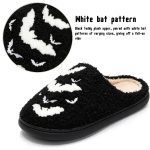 BERANMEY Halloween Slippers for Women Perfect Soft Plush Comfy Warm Slip-On Cute Womens Slippers Indoor Fluffy House Slippers for Women and Men Non-slip Fuzzy Flat Slides - Image 68