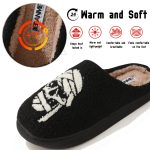 BERANMEY Halloween Slippers for Women Perfect Soft Plush Comfy Warm Slip-On Cute Womens Slippers Indoor Fluffy House Slippers for Women and Men Non-slip Fuzzy Flat Slides - Image 126
