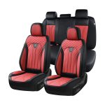 FLORICH Leather Car Seat Covers Full Set for Cars, SUVs & Trucks, Pink Black Front & Rear Automotive Seat Covers, Universal Fit for Toyota Honda Ford Jeep - Image 72