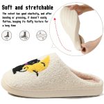 BERANMEY Halloween Slippers for Women Perfect Soft Plush Comfy Warm Slip-On Cute Womens Slippers Indoor Fluffy House Slippers for Women and Men Non-slip Fuzzy Flat Slides - Image 95