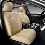 FLORICH Leather Car Seat Covers Full Set for Cars, SUVs & Trucks, Pink Black Front & Rear Automotive Seat Covers, Universal Fit for Toyota Honda Ford Jeep - Image 53