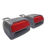 2Pcs Original,Belt Buttons Buckles Width Buckle Up to Safely（grey） - Image 5